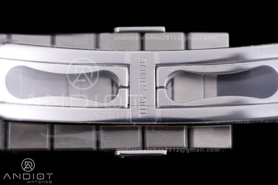 Nautilus 5711/1A SS VF 1:1 Best Edition Blue Textured Dial On SS Bracelet Super Clone 324