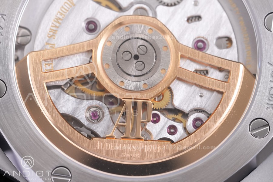 Royal Oak 15500 SS VSF 1:1 Best Edition Gray Dial on SS Bracelet DD4302 Super Clone