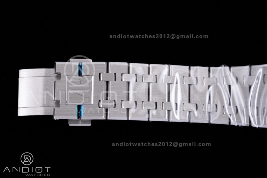 Royal Oak 15500 SS VSF 1:1 Best Edition Gray Dial on SS Bracelet DD4302 Super Clone