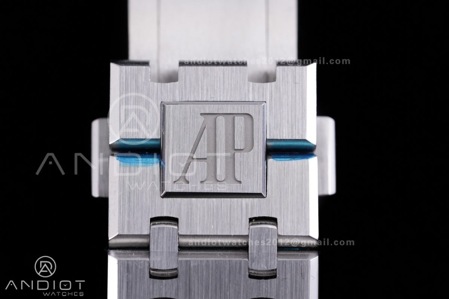 Royal Oak 15500 SS VSF 1:1 Best Edition Gray Dial on SS Bracelet DD4302 Super Clone