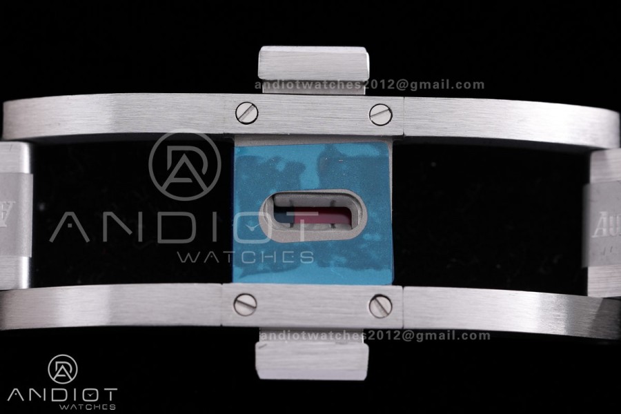 Royal Oak 15500 SS VSF 1:1 Best Edition Gray Dial on SS Bracelet DD4302 Super Clone