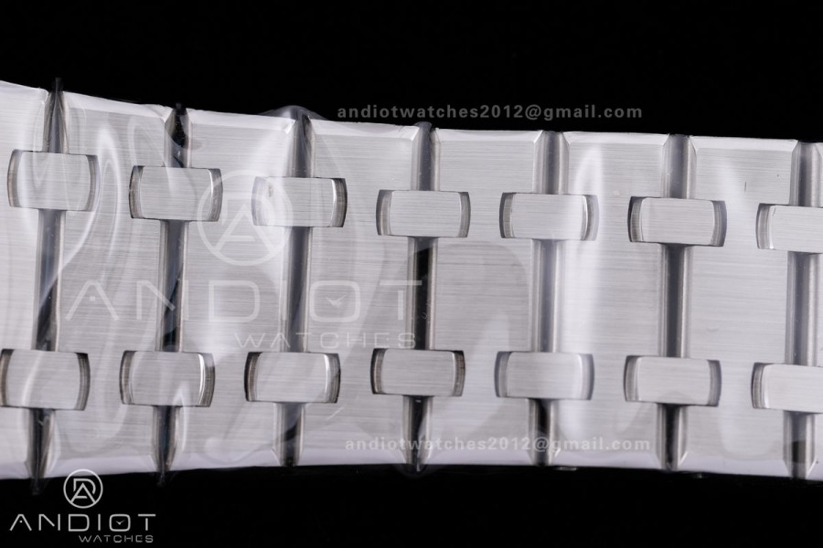 Royal Oak 15500 SS VSF 1:1 Best Edition Gray Dial on SS Bracelet DD4302 Super Clone