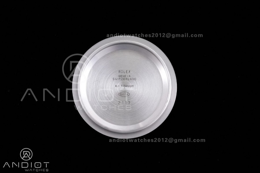 Yacht-Master 226627 Titanium VF 1:1 Best Edition Black Dial on Titanium Bracelet DD3235