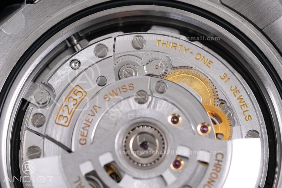 Yacht-Master 226627 Titanium VF 1:1 Best Edition Black Dial on Titanium Bracelet DD3235