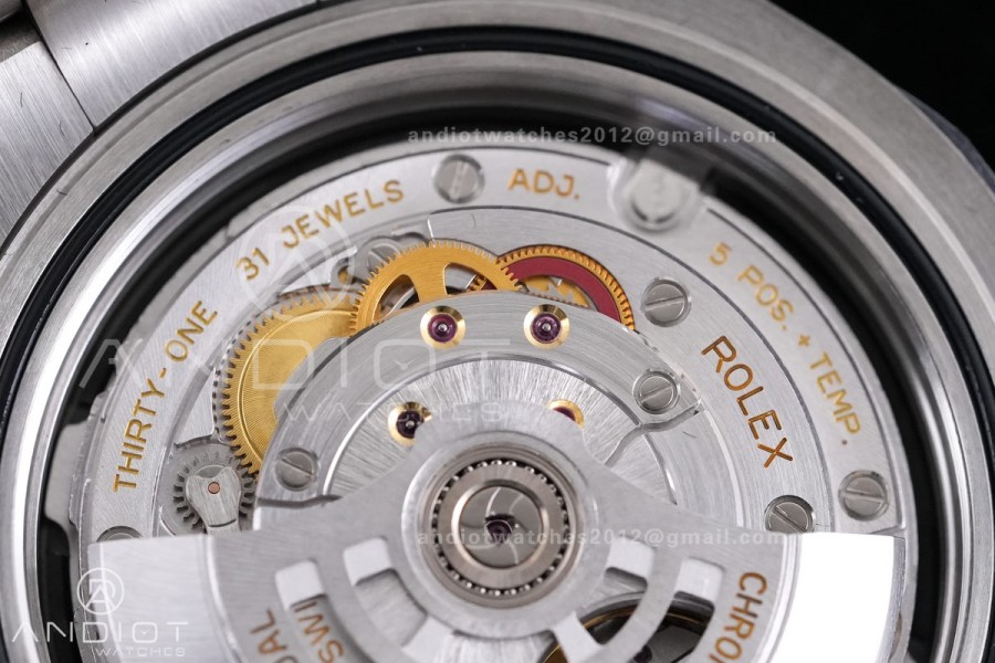 Yacht-Master 226627 Titanium VF 1:1 Best Edition Black Dial on Titanium Bracelet DD3235