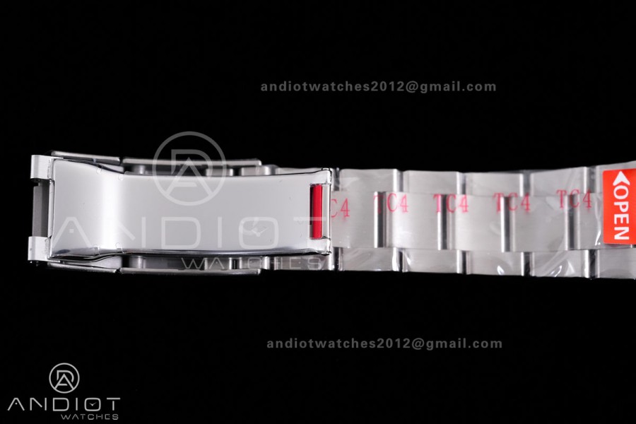 Yacht-Master 226627 Titanium VF 1:1 Best Edition Black Dial on Titanium Bracelet DD3235