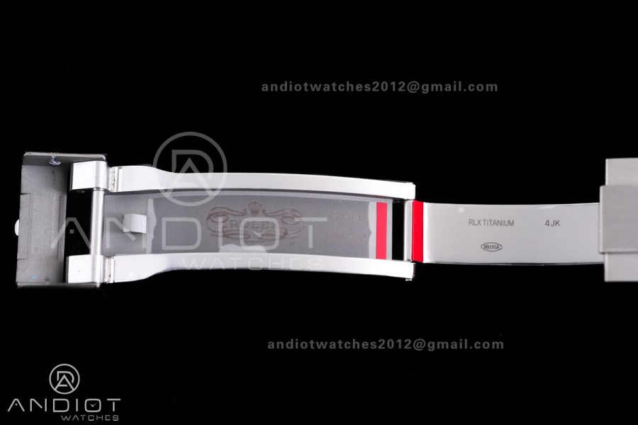 Yacht-Master 226627 Titanium VF 1:1 Best Edition Black Dial on Titanium Bracelet DD3235