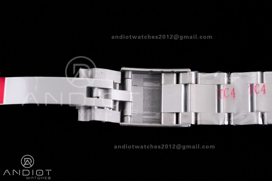 Yacht-Master 226627 Titanium VF 1:1 Best Edition Black Dial on Titanium Bracelet DD3235