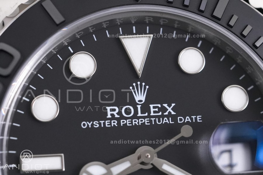 Yacht-Master 226627 Titanium VF 1:1 Best Edition Black Dial on Titanium Bracelet DD3235