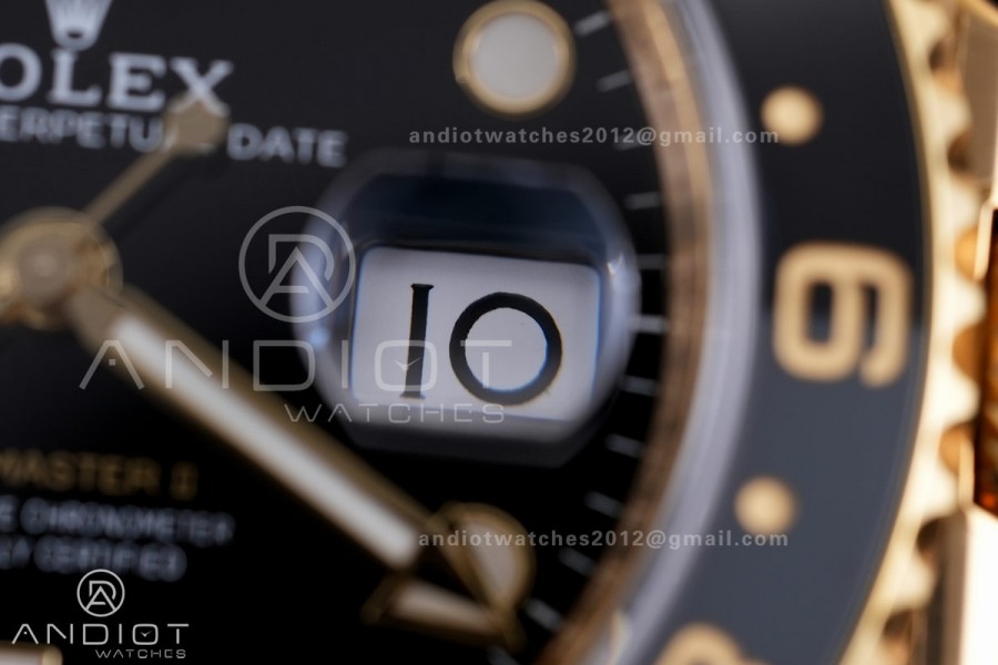 GMT-Master II 126718 GRNR ARF 1:1 Best Edition Black Dial On YG Bracelet Super Clone DD3285 CHS