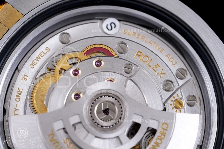 GMT-Master II 126713 GRNR ARF Gain Weight 1:1 Best Edition Black Dial On SS/YG Bracelet Super Clone DD3285 CHS