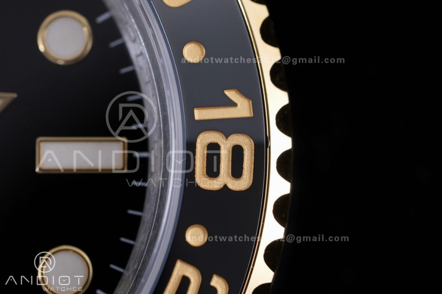 GMT-Master II 126713 GRNR ARF Gain Weight 1:1 Best Edition Black Dial On SS/YG Bracelet Super Clone DD3285 CHS