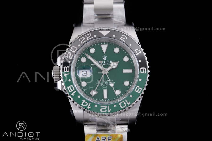 GMT-Master II 126729 VTNR ARF 1:1 Best Edition Green Dial On Oyster Bracelet DD3285 CHS