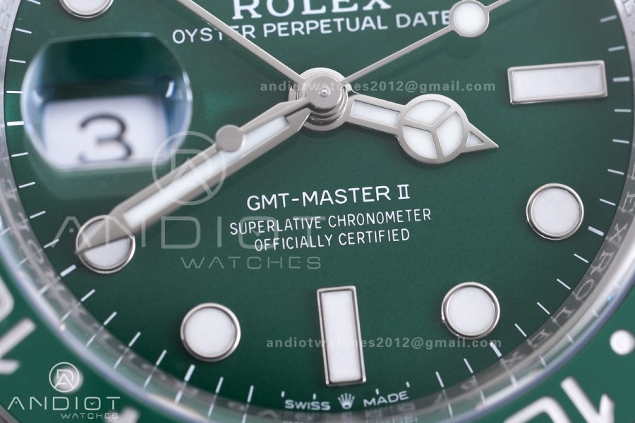 GMT-Master II 126729 VTNR ARF 1:1 Best Edition Green Dial On Oyster Bracelet DD3285 CHS
