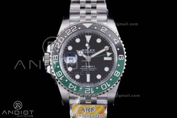 GMT-Master II 126720 VTNR Black/Green Ceramic ARF ...