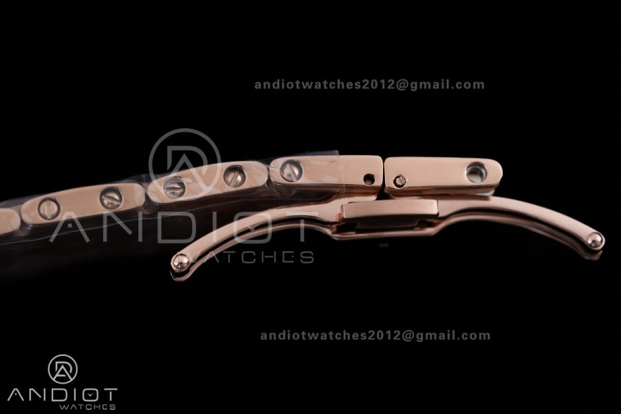 Navitimer B01 RG 43mm BLS 1:1 Best Edition Sliver Dial Black Subdial on RG Bracelet A7750