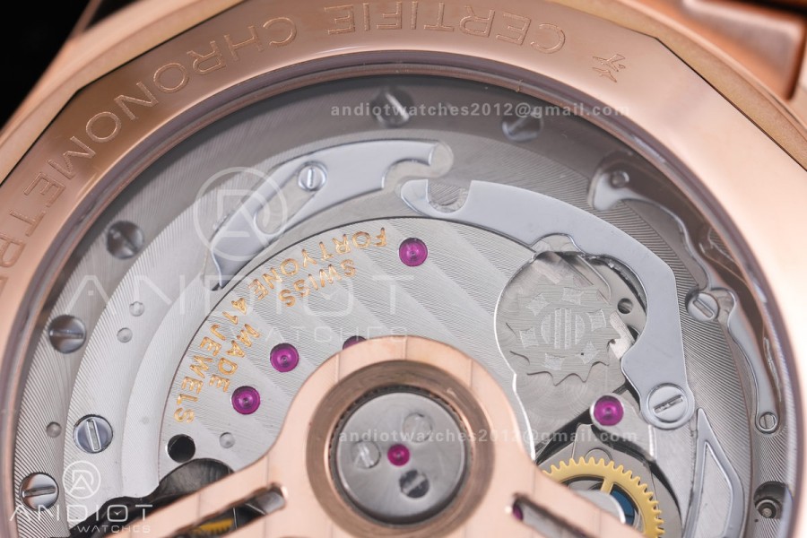 Navitimer B01 RG 43mm BLS 1:1 Best Edition White Dial on RG  Bracelet A7750