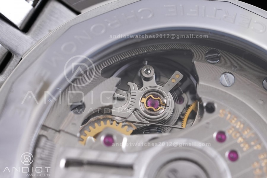 Navitimer B01 SS 43mm BLS 1:1 Best Edition White Dial  on SS Bracelet A7750