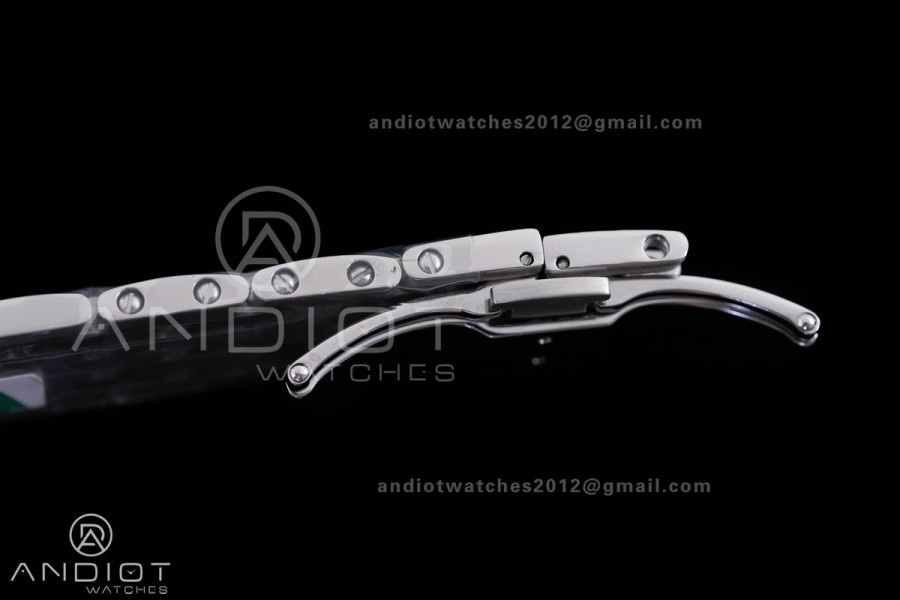 Navitimer B01 SS 43mm BLS 1:1 Best Edition White Dial Black Subdial on SS Bracelet A7750