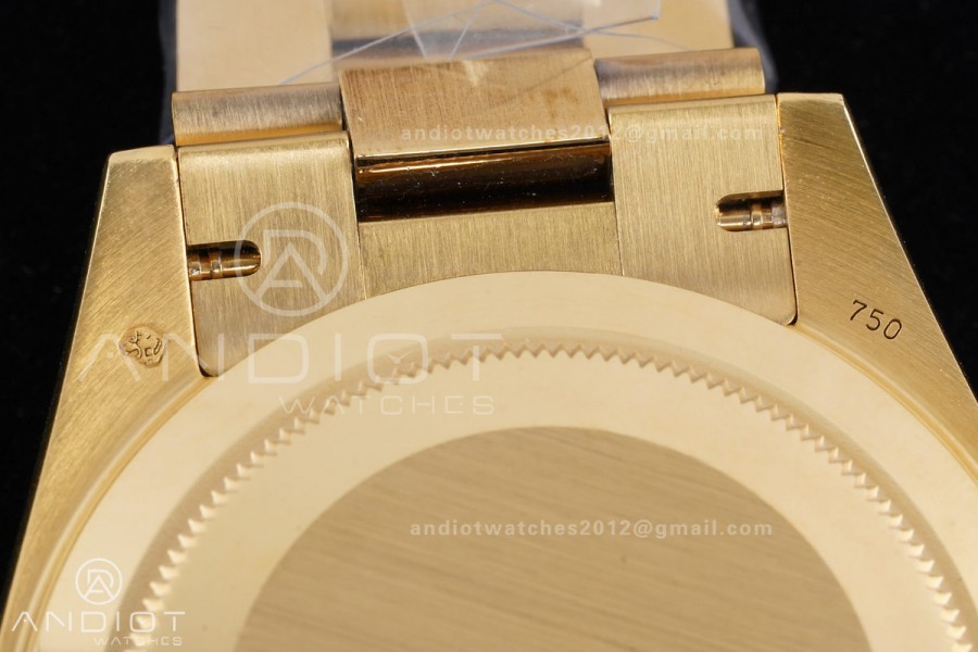DayDate 40mm 904L Flt Wt YG/YG O-Grn/Rm KF VR3255
