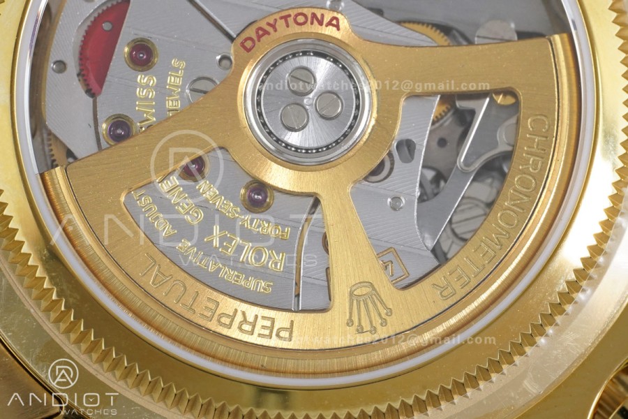 Daytona 126528LN Le Mans QF 1:1 Best Edition on YG Bracelet QF4132 V9 (Weighted)