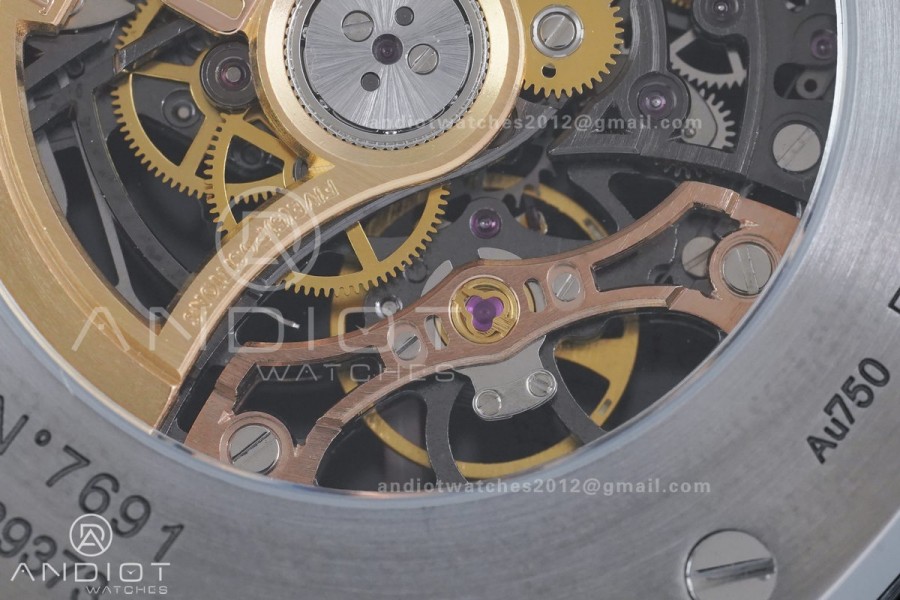 Royal Oak 41mm Openworked 15407 SS Frosted THBF 1:1 Best Edition on SS Bracelet SA3132 V2
