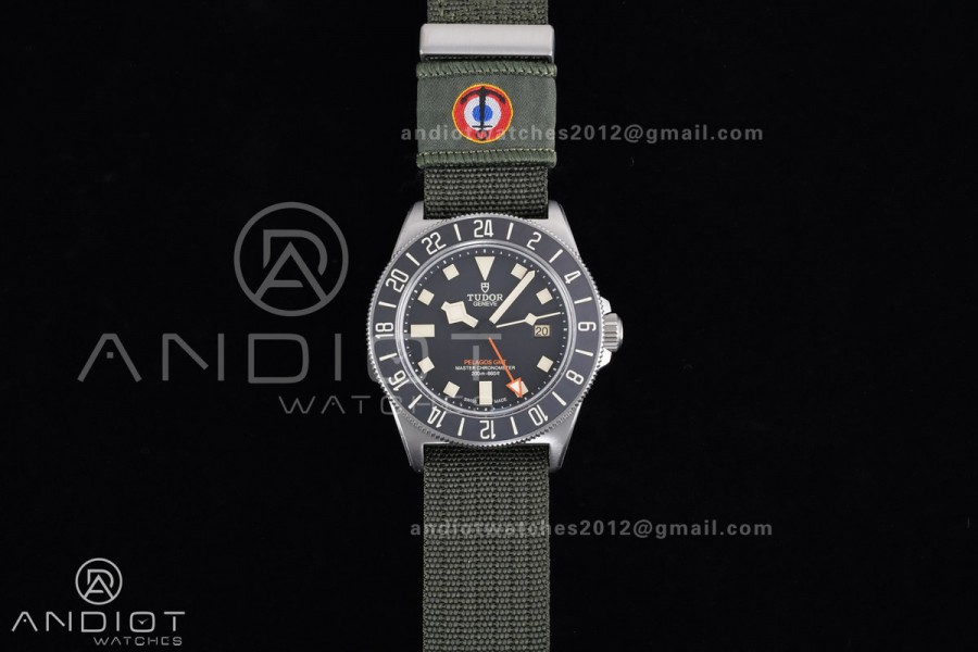 Pelagos FXD GMT 42mm TI/NY Black M+F Asia 2836