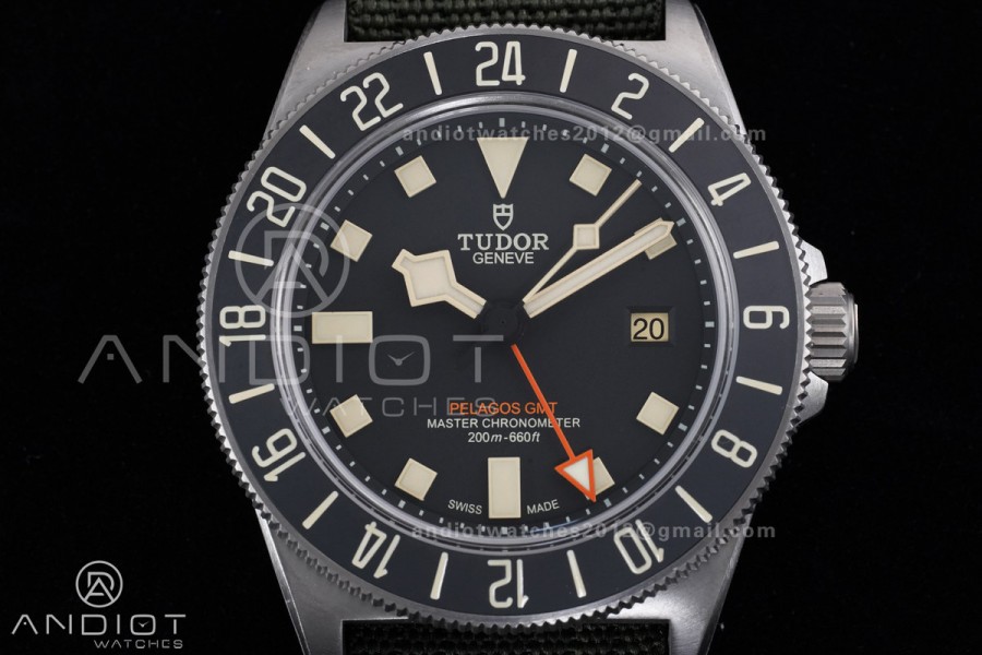 Pelagos FXD GMT 42mm TI/NY Black M+F Asia 2836