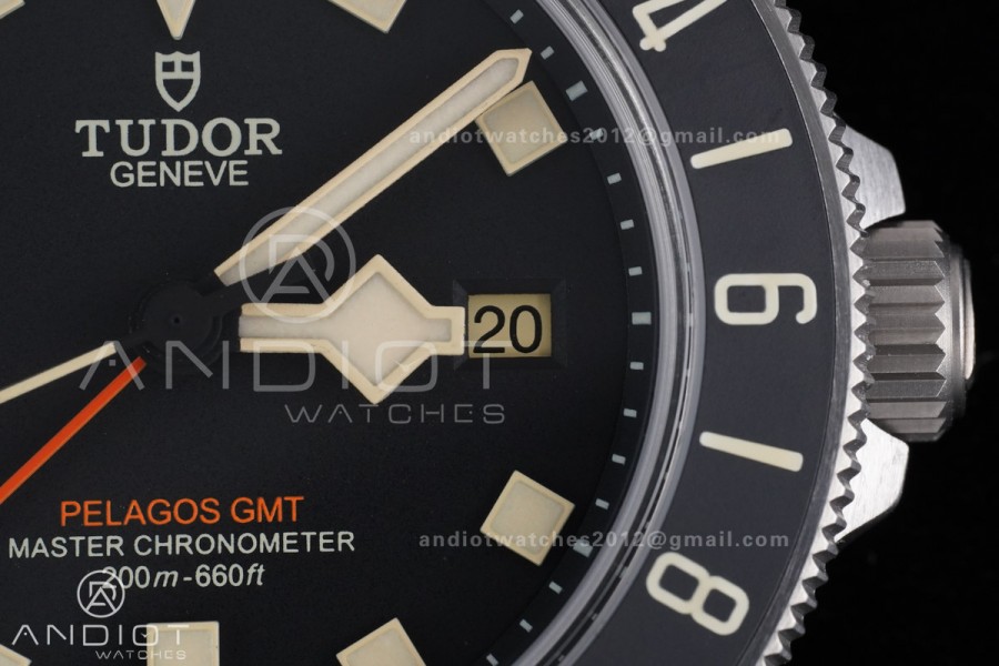 Pelagos FXD GMT 42mm TI/NY Black M+F Asia 2836