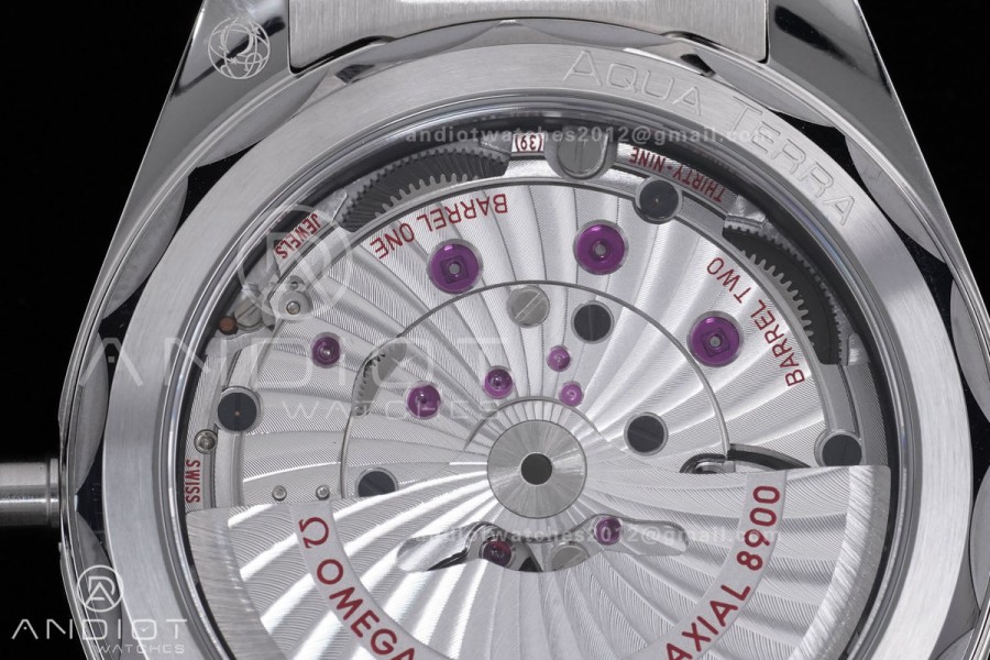 Aqua Terra 150M SS VSF 1:1 Best Edition Laquer Dial on SS Bracelet A8900 Super Clone