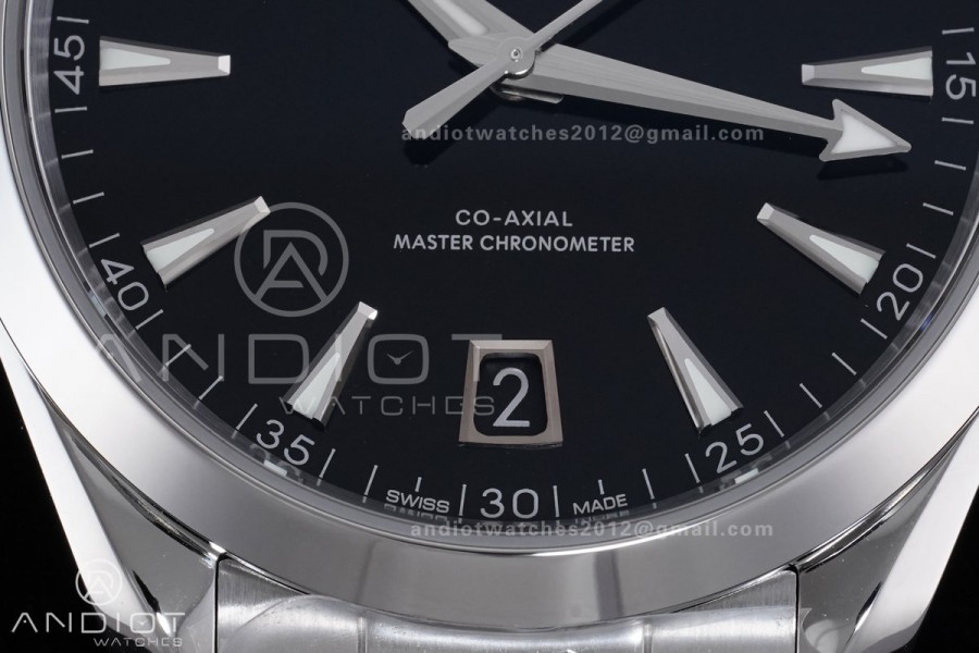Aqua Terra 150M SS VSF 1:1 Best Edition Laquer Dial on SS Bracelet A8900 Super Clone