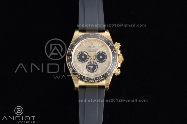 Daytona 126518 VSF 1:1 Best Edition Gold Dial Blac...