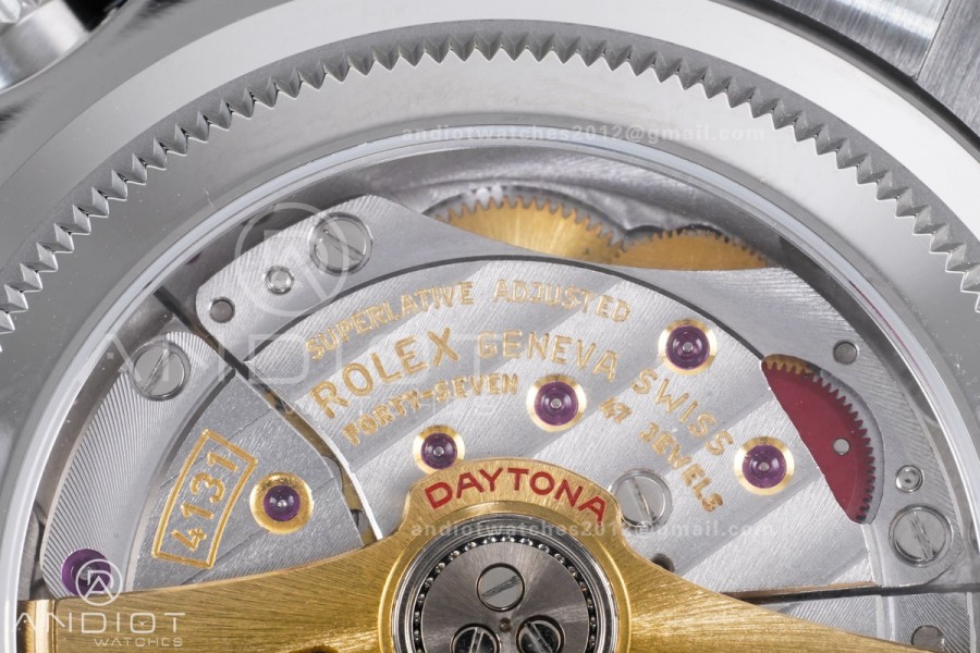 Daytona 126506 VSF 1:1 Best Edition 904L Steel Ice Blue Crystal Dial on SS Braclet VS4131 V2 (Weighted)