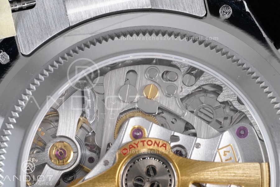 Daytona 126506 VSF 1:1 Best Edition 904L Steel Ice Blue Crystal Dial on SS Braclet VS4131 V2 (Weighted)