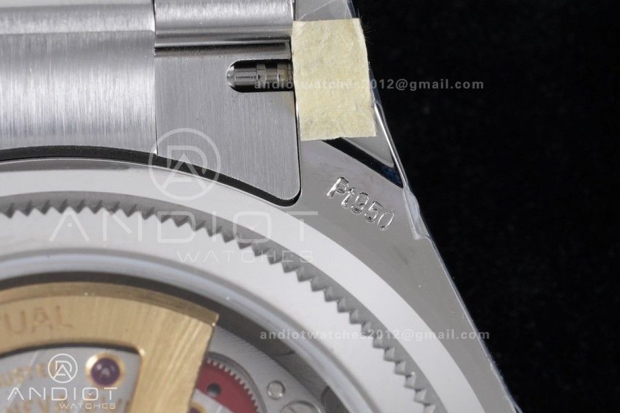 Daytona 126506 VSF 1:1 Best Edition 904L Steel Ice Blue Crystal Dial on SS Braclet VS4131 V2 (Weighted)