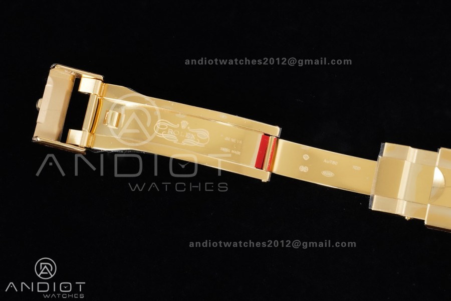 Daytona 126518 VSF 1:1 Best Edition Black/YG Dial on Oysterflex Strap VS4131 V2 (Weighted)