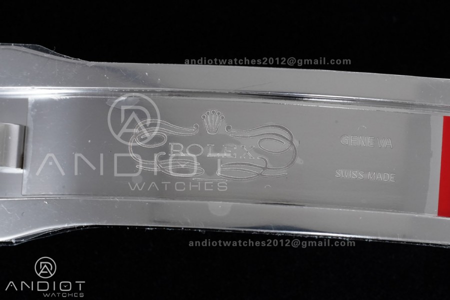 Daytona 126519 VSF 1:1 Best Edition Black/Silver Stick Dial on Oysterflex Strap VS4131 V2 (Weighted)
