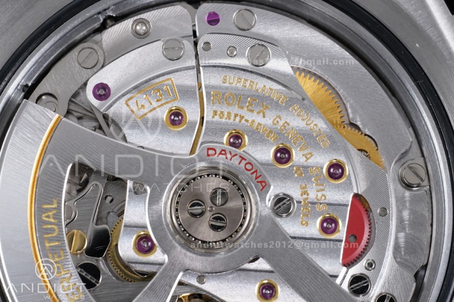 Daytona 126519 VSF 1:1 Best Edition Black/Silver Diamonds Dial on Oysterflex Strap VS4131 V2 (Weighted)