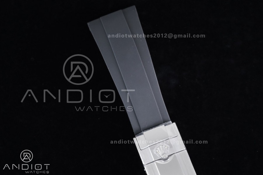 Daytona 126519 VSF 1:1 Best Edition Black/Silver Diamonds Dial on Oysterflex Strap VS4131 V2 (Weighted)