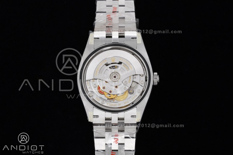 DateJust 36 126234 Clean 1:1 Best Edition 904L Steel Blue Texted Dial on Jubilee Bracelet SH3235