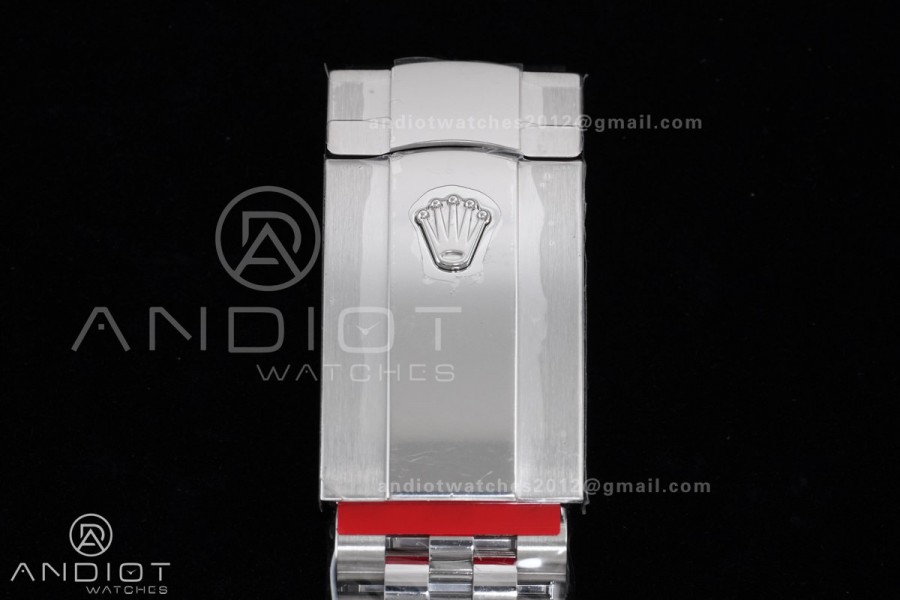 DateJust 41 126334 Clean 1:1 Best Edition 904L Steel Silver Stick Dial on Jubilee Bracelet SH3235