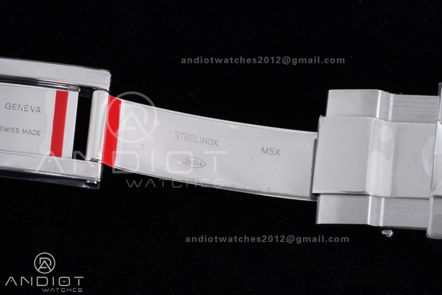 2023 Daytona 126500 Clean 1:1 Best Edition 904L Steel White Dial on SS Bracelet DD4131