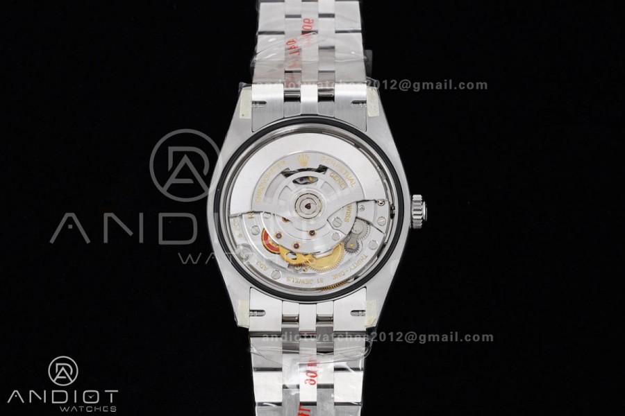 DateJust 36 126234 Clean 1:1 Best Edition 904L Steel Blue Diamonds Dial on Jubilee Bracelet SH3235