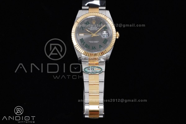DateJust 41 126333 Clean 1:1 Best Edition 904L Ste...