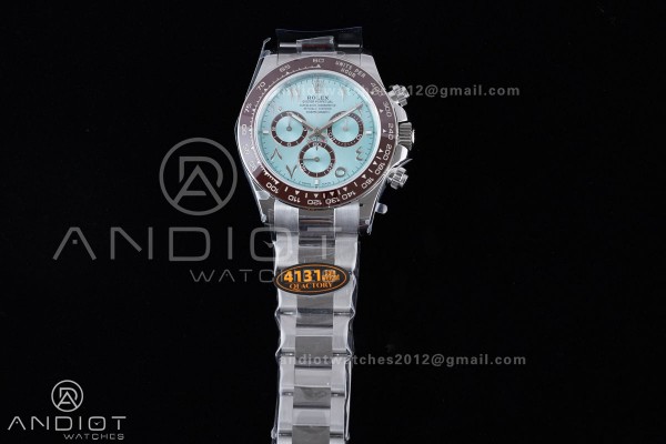 Daytona 126506 QF 1:1 Best Edition Ice Blue Arabic...