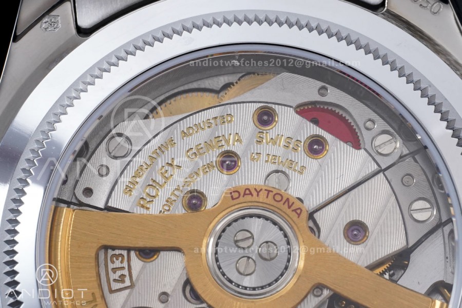 Daytona 126506 QF 1:1 Best Edition Ice Blue Arabic Dial on SS Bracelet QF4131 V6 (Gain Weight)