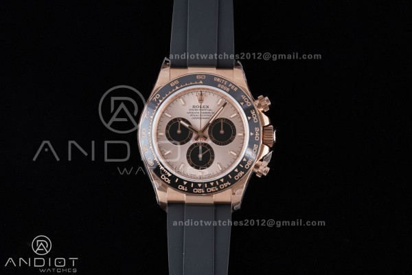 Daytona 126515 QF 1:1 Best Edition RG/Black Dial o...