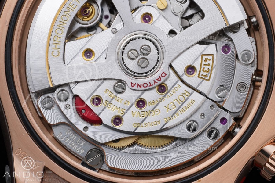 Daytona 126515 QF 1:1 Best Edition RG/Black Dial on Oysterflex Strap QF4131 V10 (Weighted)