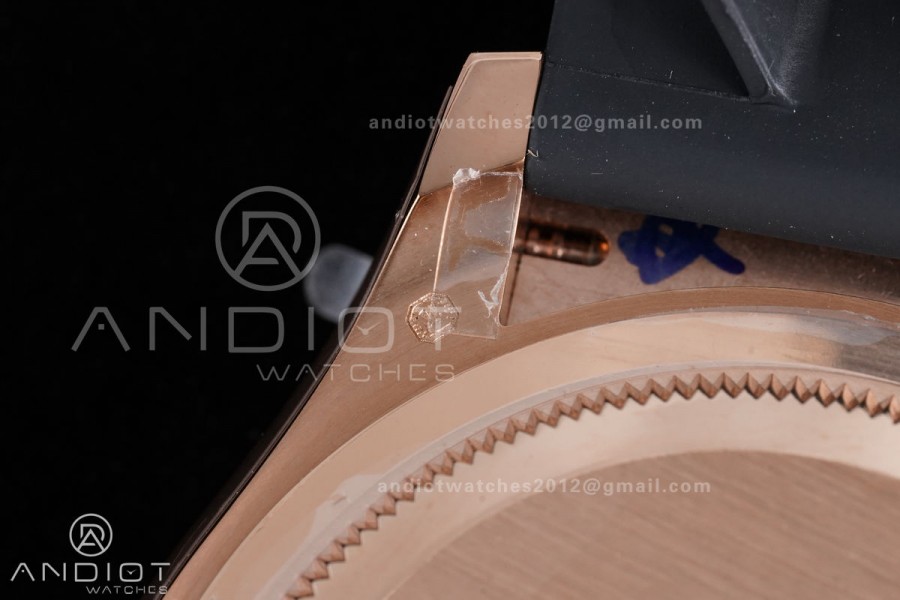 Daytona 126515 QF 1:1 Best Edition RG/Black Dial on Oysterflex Strap QF4131 V10 (Weighted)