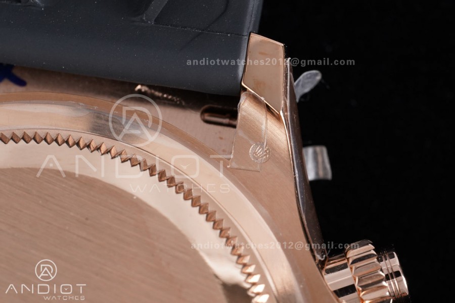 Daytona 126515 QF 1:1 Best Edition RG/Black Dial on Oysterflex Strap QF4131 V10 (Weighted)